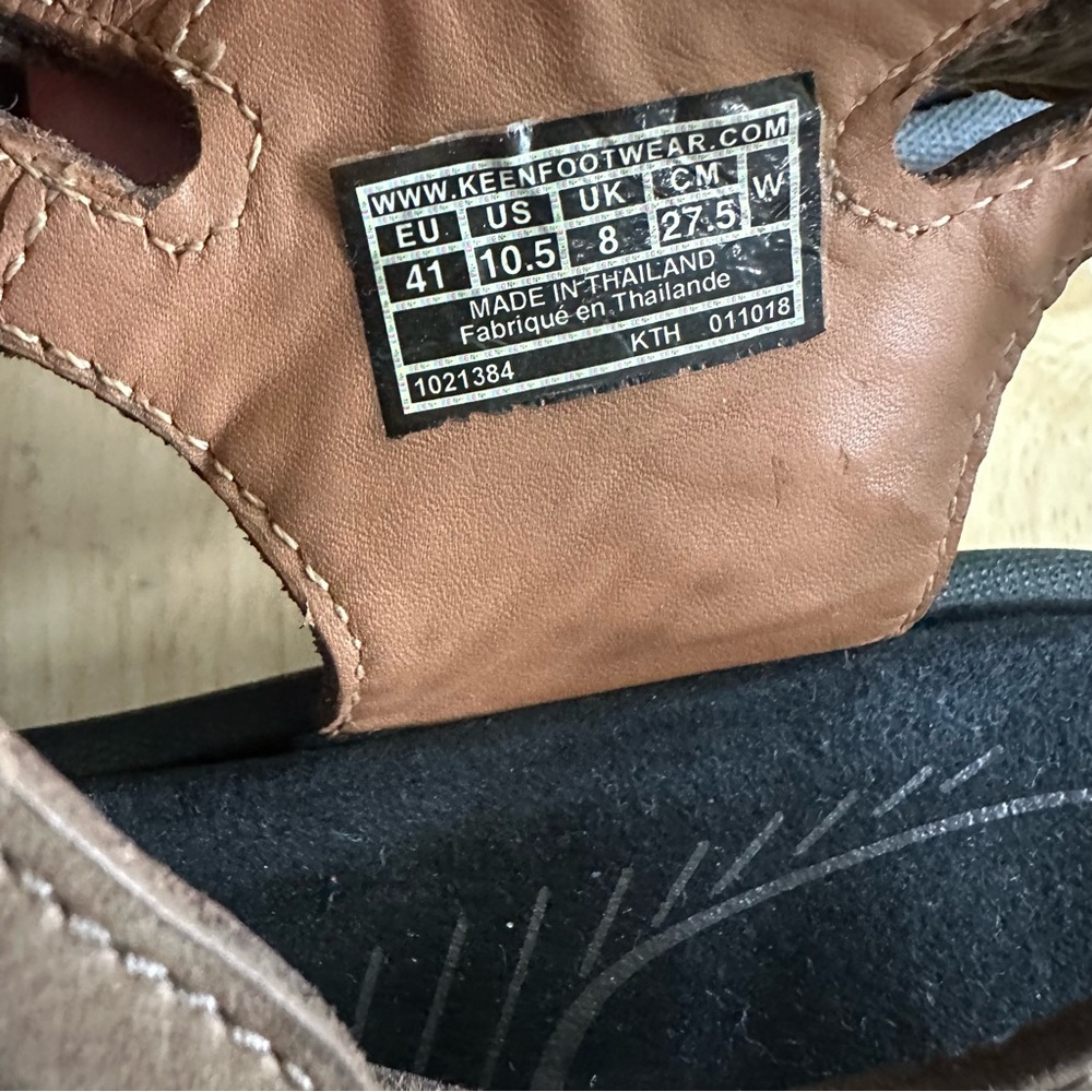 Keen Rialto II Naples Sandals In Plaza Taupe/Bungee - Picture 3 of 5